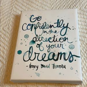 Super cute hanging canvas